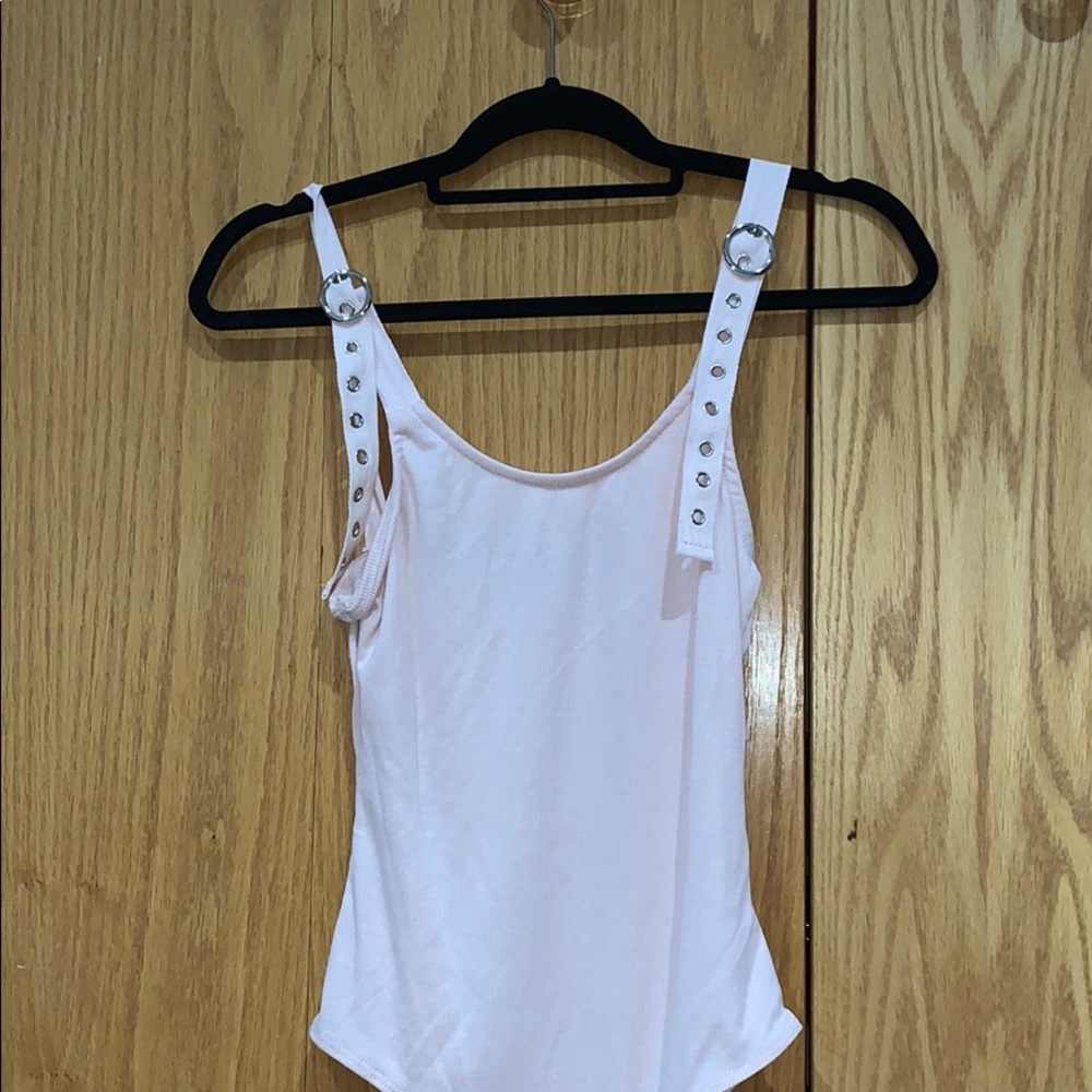 Pink bodysuit